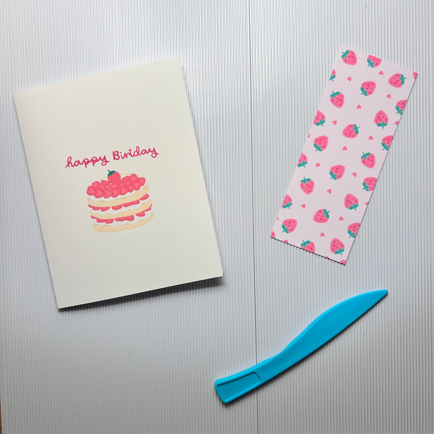 Happy Birthday Strawberry Shortcake Greeting Card