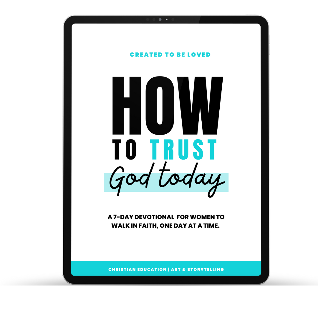 How To Trust God Digital Printable Christian Ebook
