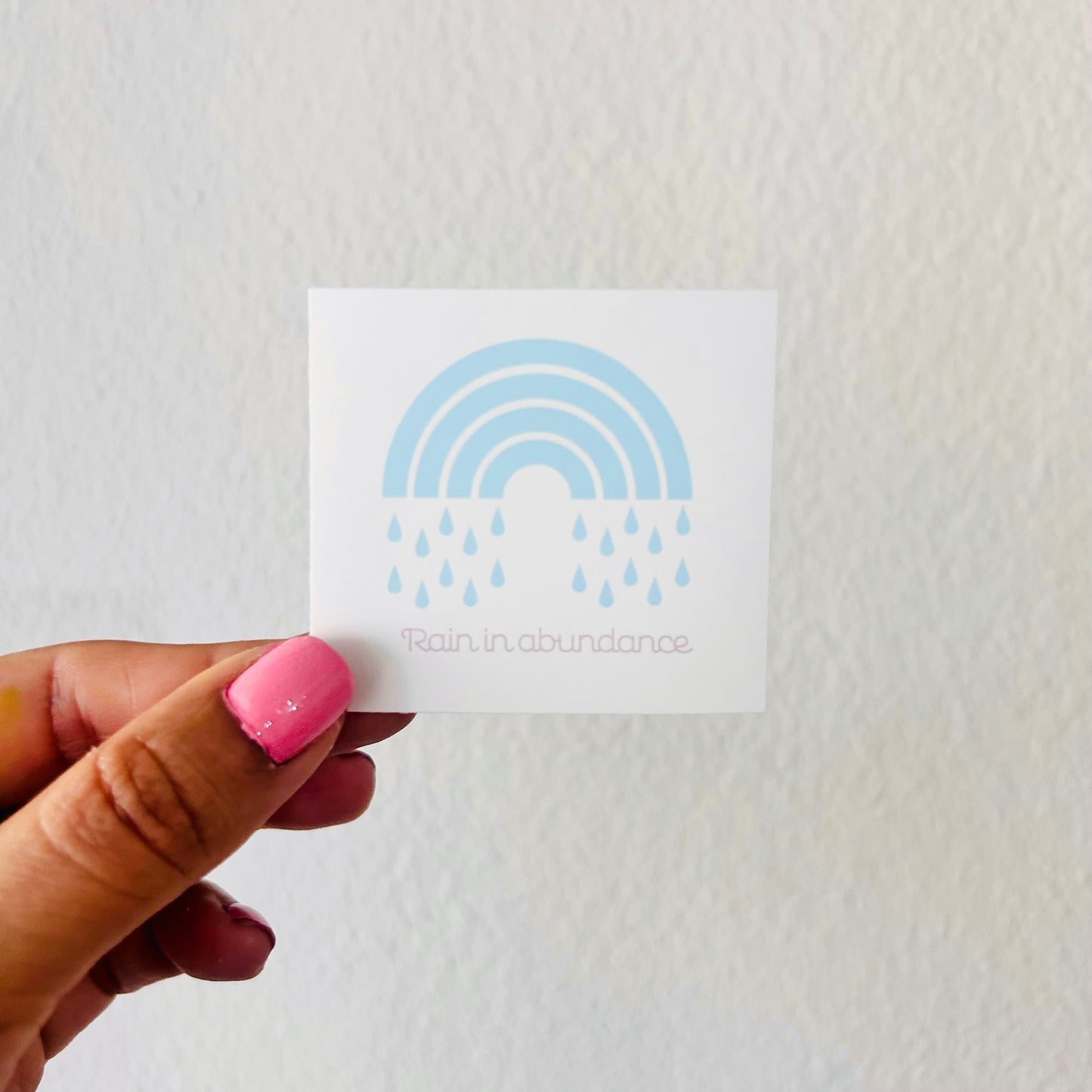 Regen In Hülle Und Fülle Aufkleber