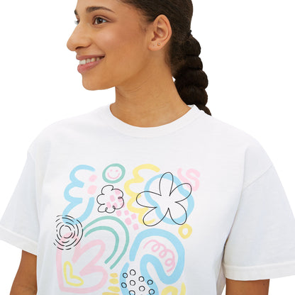 Childlike Wonder Oversized T-Shirt für Damen