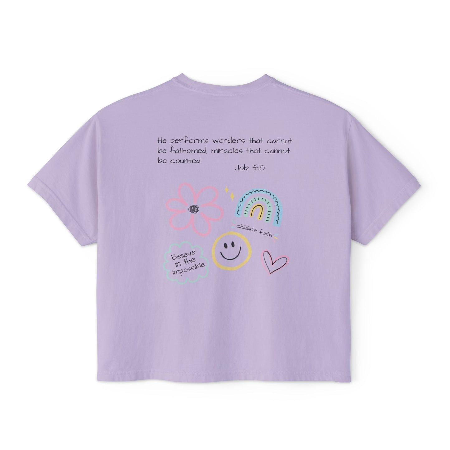 Childlike Wonder Oversized T-Shirt für Damen
