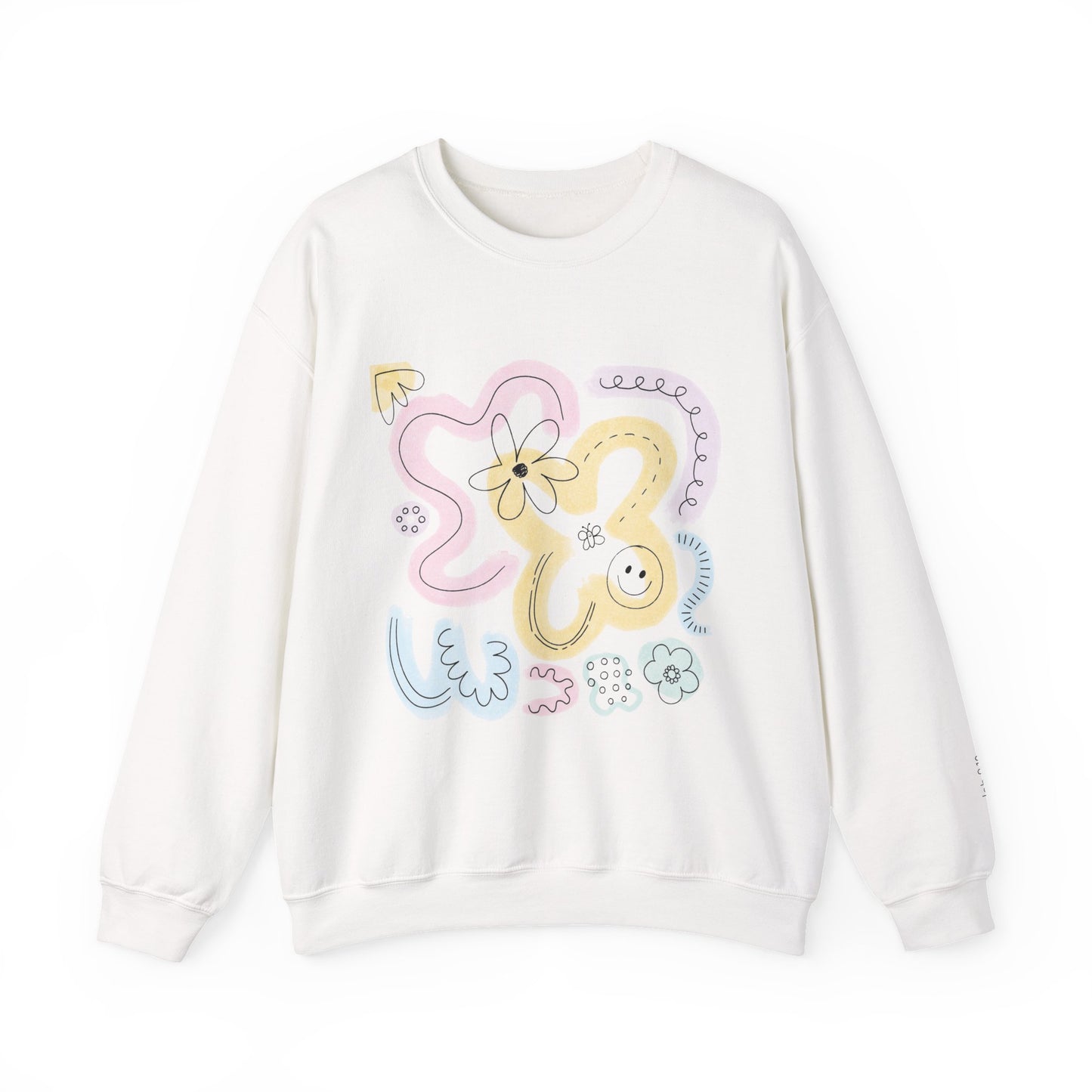 Smile In Childlike Wonder Heavy Blend™ Rundhalspullover
