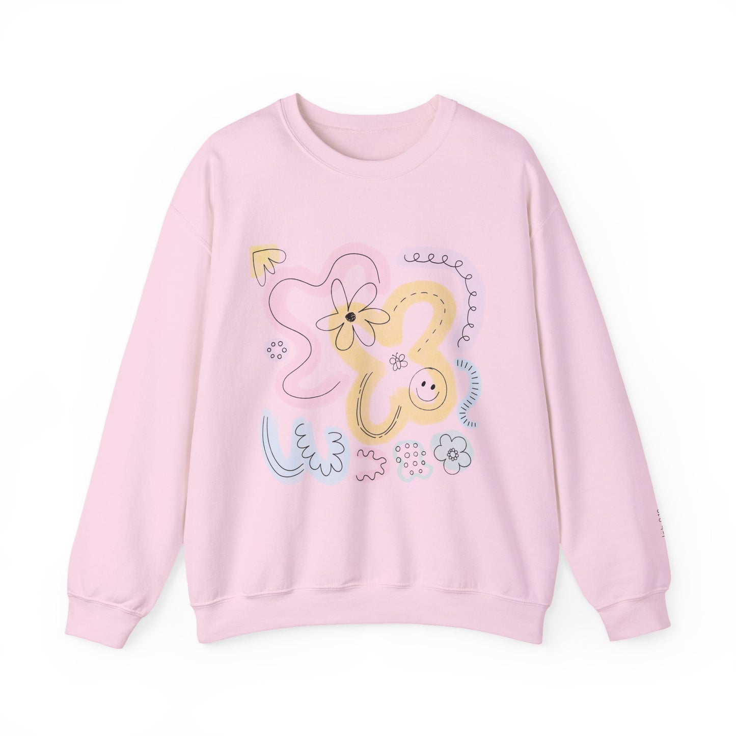 Smile In Childlike Wonder Heavy Blend™ Rundhalspullover