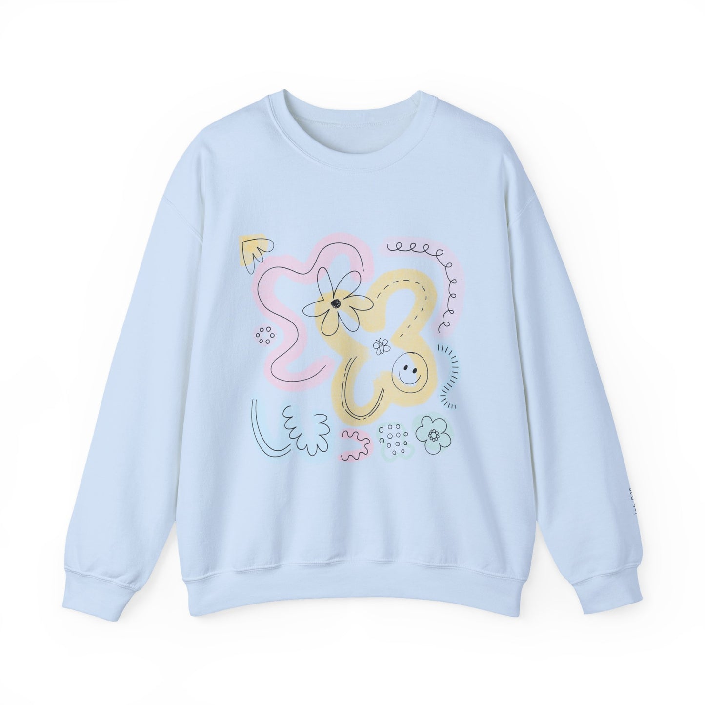 Smile In Childlike Wonder Heavy Blend™ Rundhalspullover