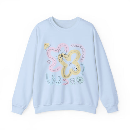 Smile In Childlike Wonder Heavy Blend™ Rundhalspullover