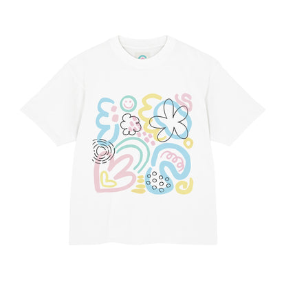 Kindlicher Glaube Abstrakte Linienkunst Urban Heavy Tee