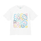 Kindlicher Glaube Abstrakte Linienkunst Urban Heavy Tee