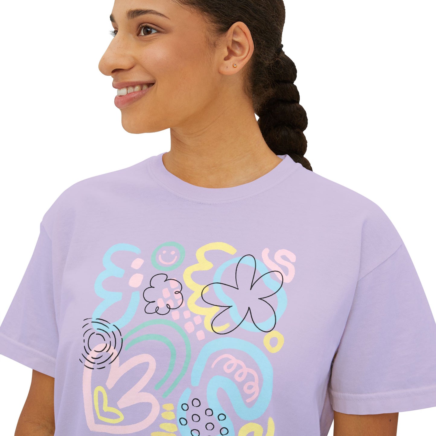 Childlike Wonder Oversized T-Shirt für Damen