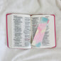 Pastel Abstract Faith-based Bookmark
