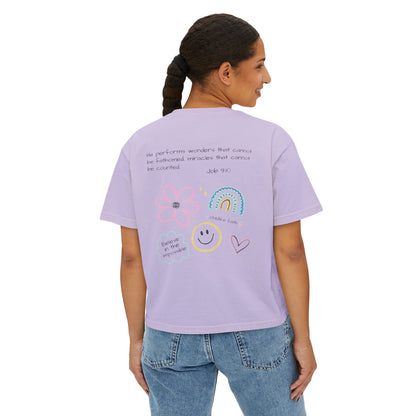Childlike Wonder Oversized T-Shirt für Damen