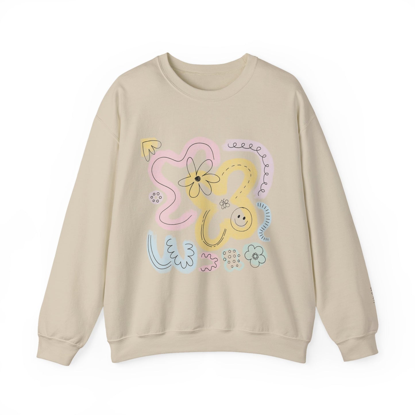 Smile In Childlike Wonder Heavy Blend™ Rundhalspullover