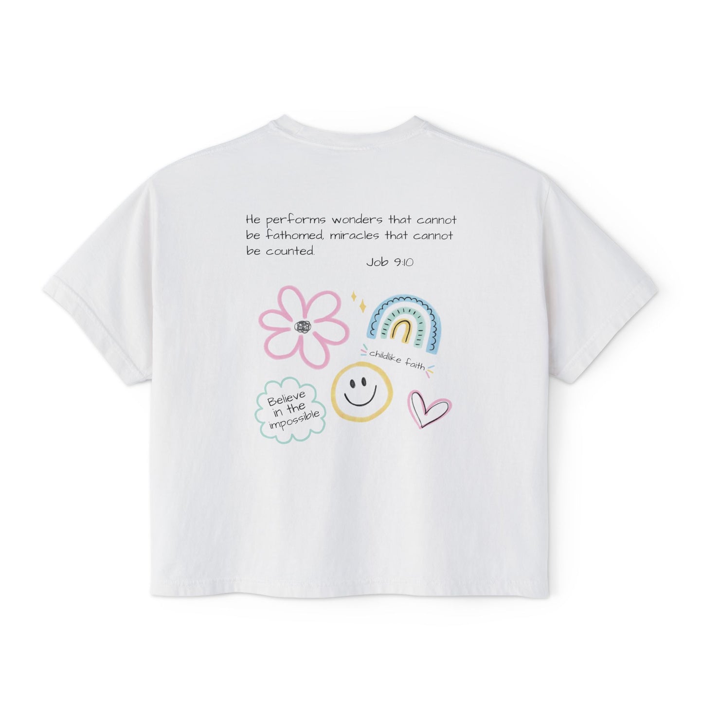 Childlike Wonder Oversized T-Shirt für Damen