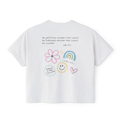Childlike Wonder Oversized T-Shirt für Damen