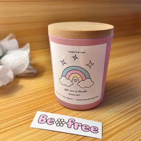 You Are A Miracle Prophetic Candle