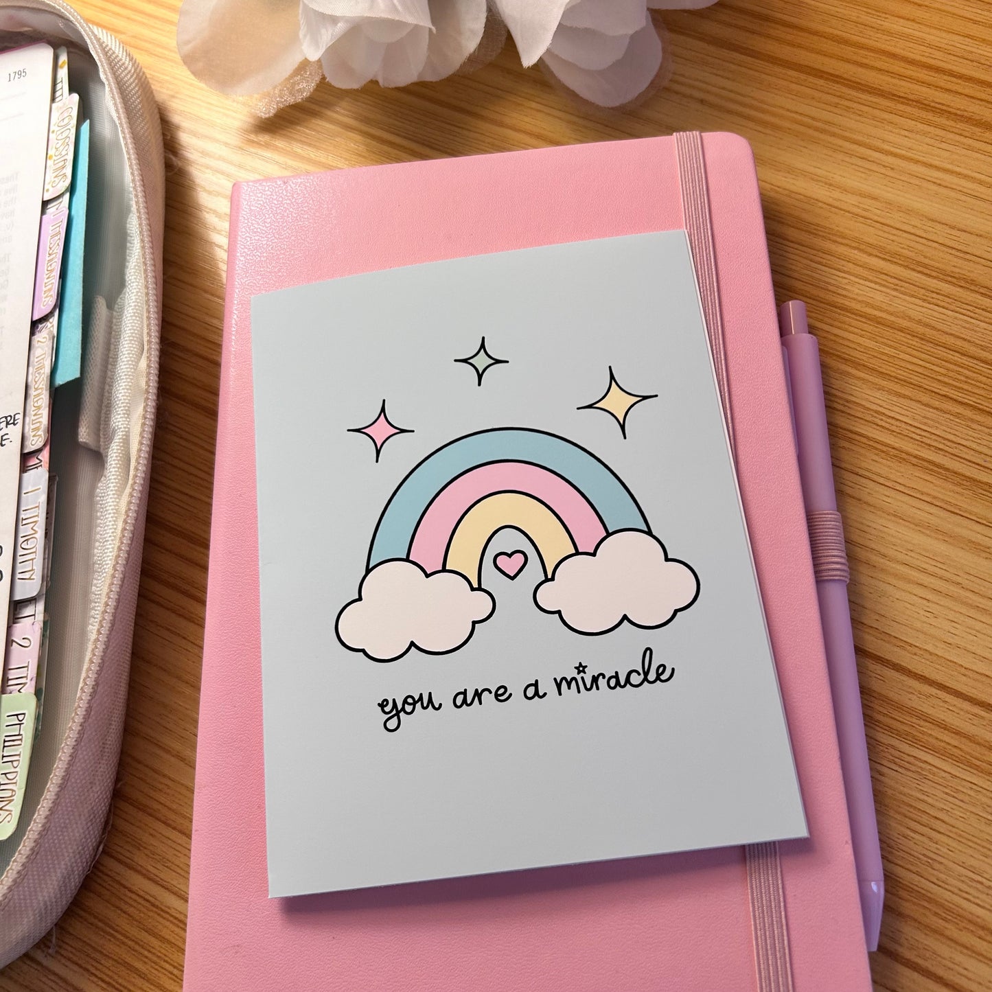 You Are A Miracle✨ | Christian Note card