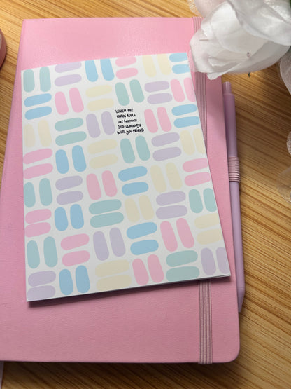 When the World Around You Is In Chaos | Christian Note Card