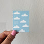 The Heavens Declare Your Beauty God: Faith-Based Cloud Sky Sticker