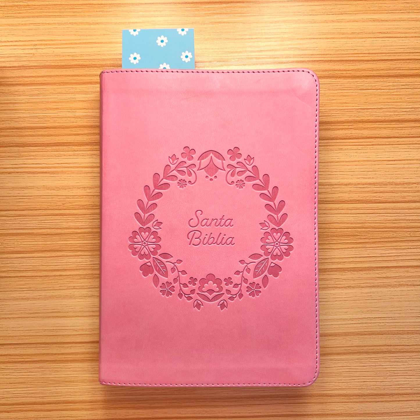 Bloom in Jesus Floral Faith-based Bookmark