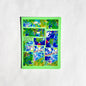 Prophetic Word: God Didn't Make a Mistake with You, He Created Art | Green Notecard with Collage Art
