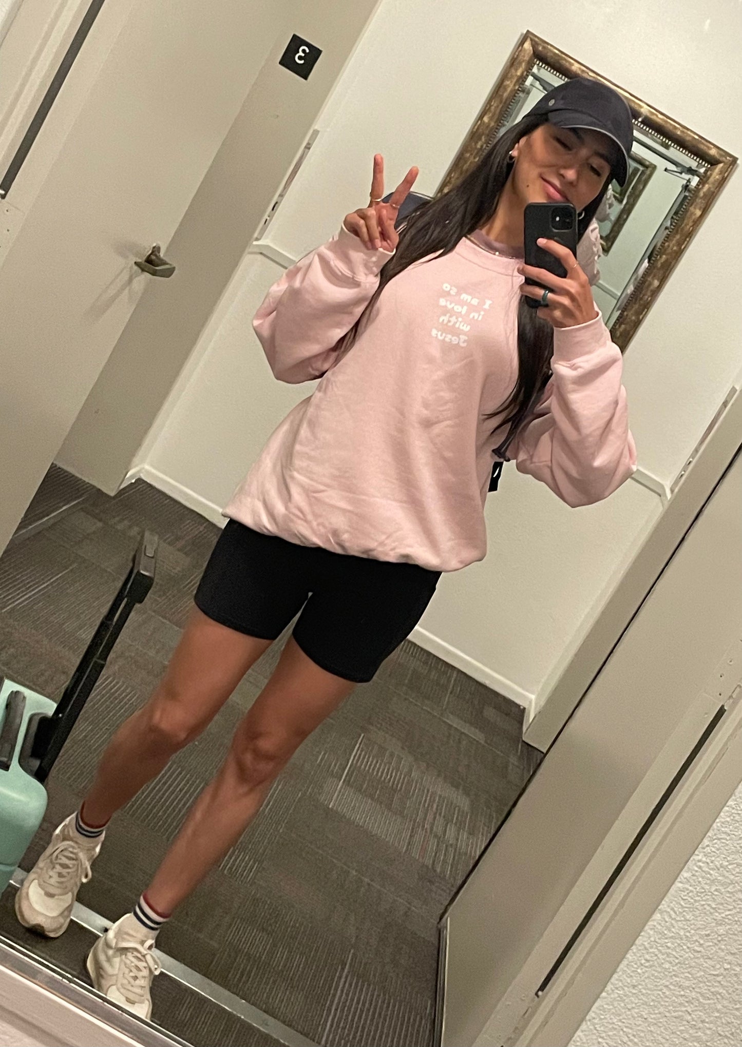 I am so in love with Jesus Crewneck Sweatshirt