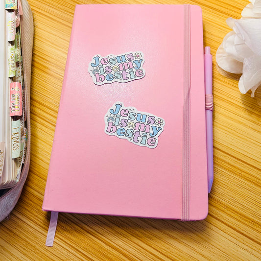 Jesus is my Bestie | Colorful Christian Sticker