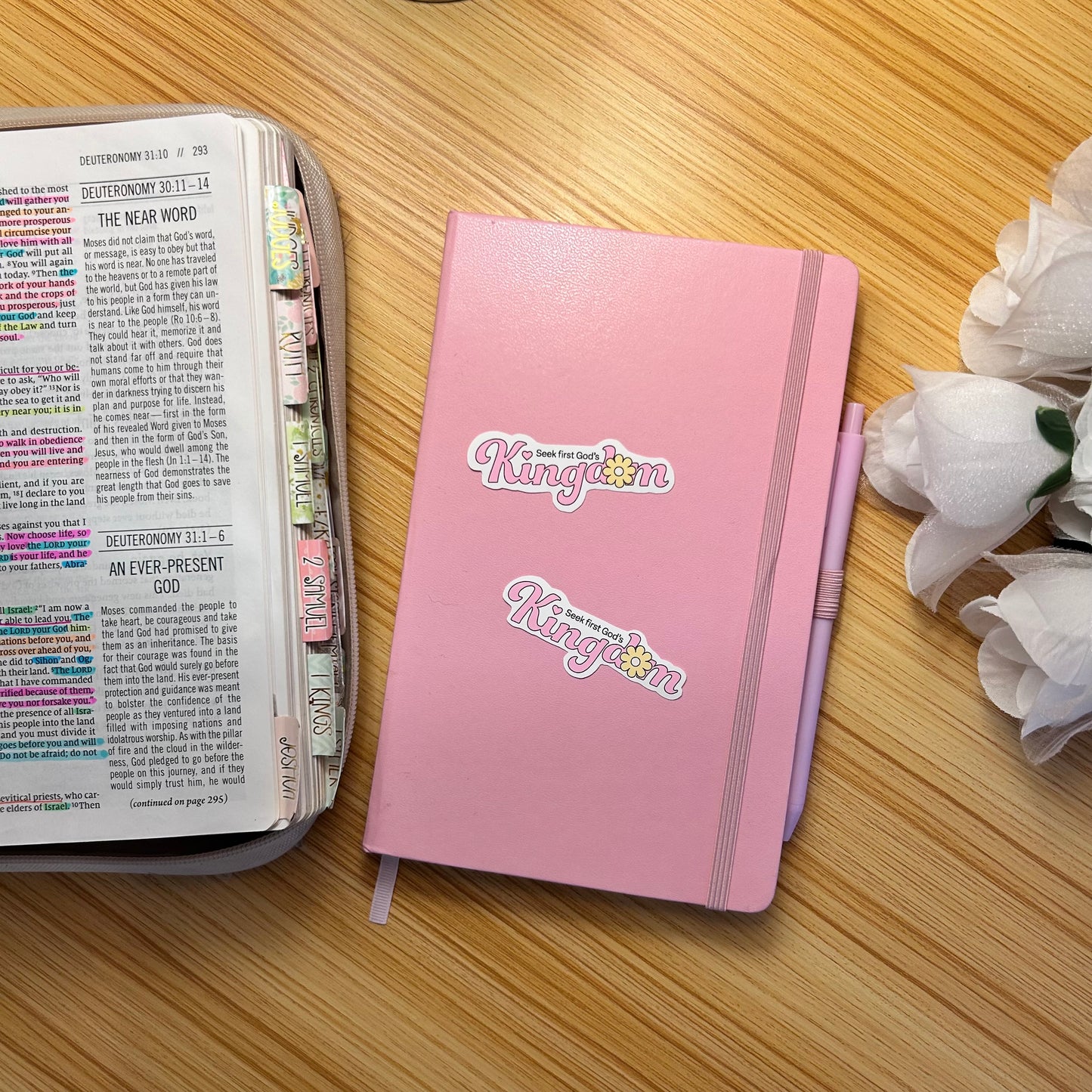 Seek First God’s Kingdom Sticker