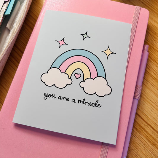 You Are A Miracle✨ | Christian Note card